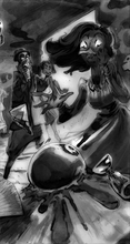 Load image into Gallery viewer, 6.375"x12" Card Art Prints from Crime Set 1