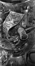 Load image into Gallery viewer, 6.375"x12" Card Art Prints from Crime Set 3