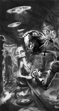 Load image into Gallery viewer, 6.375"x12" Card Art Prints from Orville Set
